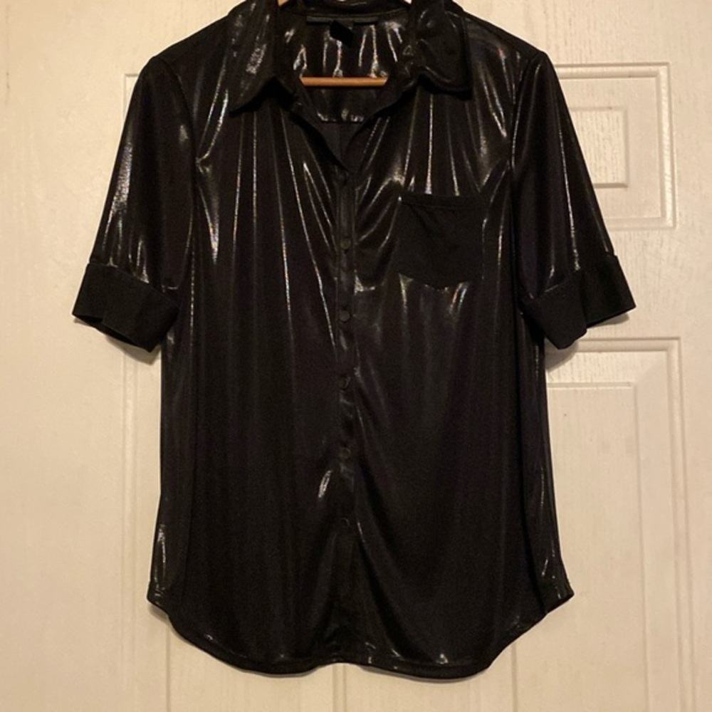 Yansi Fugel Button‎ Down Top